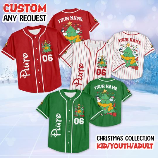 Discover Disney Mickey Mouse Christmas Tree Lights Jersey,Mickey and Friends Xmas Jersey, Mickey's Very Merry Christmas Party 2026,Christmas Matching