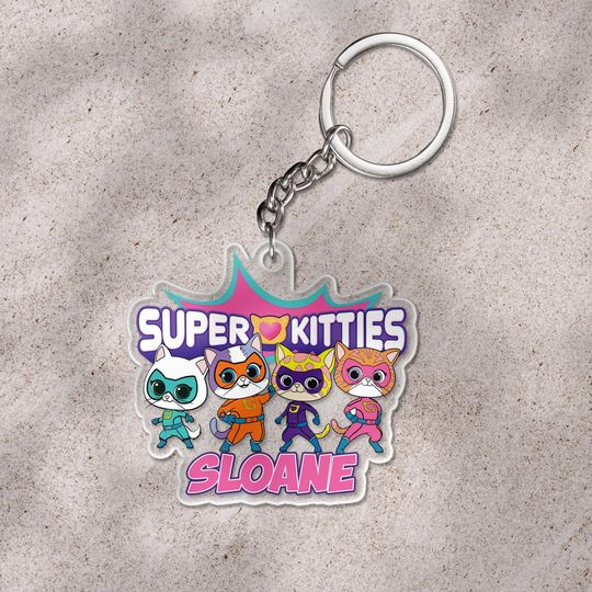 Discover Personalized SuperKitties Cutout Keychain/SuperKitties Christmas Keychain/Disney SuperKitties Keychain/SuperKitties 2025 Keychain OGZG20