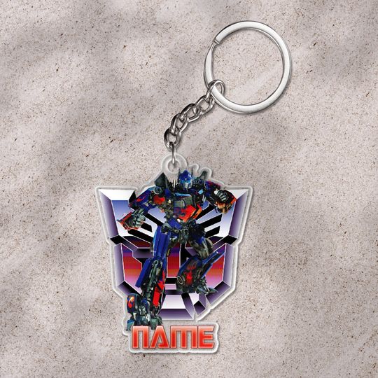 Discover Transformers Acrylic Keychain, Disney Cutout Keychain, Personalized Christmas Keychain, Disney Trans4mers Keychain Gift SK4K36