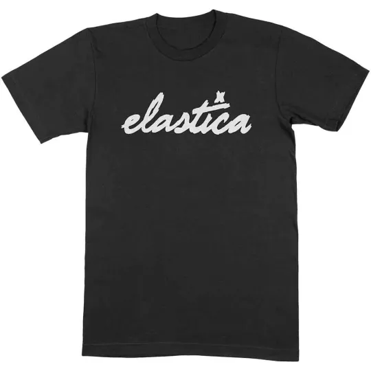 Discover Elastica Unisex T-Shirt: Classic Logo (Small)