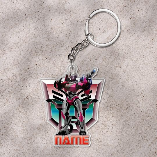 Discover Transformers Acrylic Keychain, Disney Cutout Keychain, Personalized Christmas Keychain, Disney Trans4mers Keychain Gift SK4K36