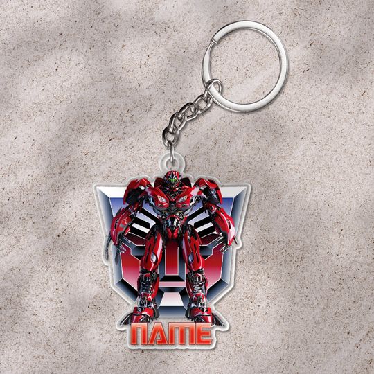 Discover Transformers Acrylic Keychain, Disney Cutout Keychain, Personalized Christmas Keychain, Disney Trans4mers Keychain Gift