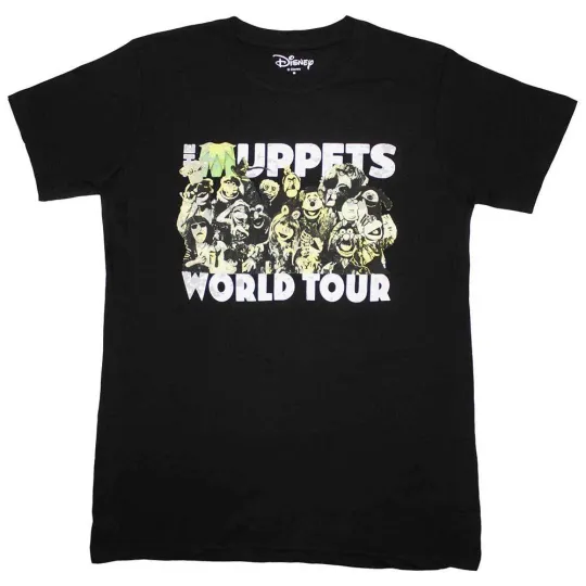 Discover The Muppets Unisex T-Shirt: World Tour (X-Large)