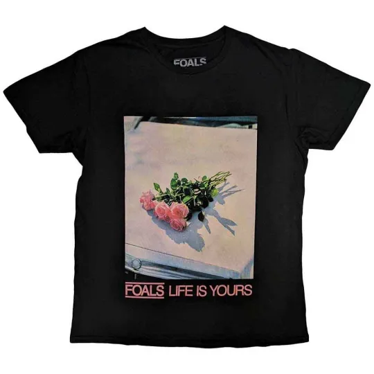 Discover Foals Unisex T-Shirt: Life Is Yours (Large)