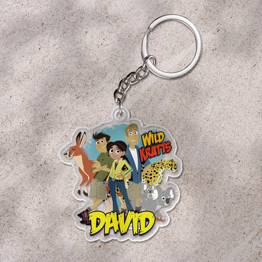 Discover Wild Kratts Christmas Acrylic Keychain/Wild Kratts 2024 Keychain/Wild Kratts Cutout Keychain/Custom Wild Kratts Acrylic Keychain OGZG29