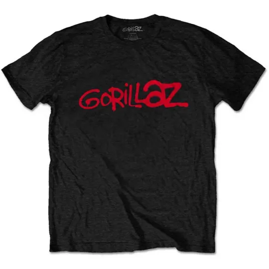 Discover Gorillaz Unisex Logo T-Shirt Medium