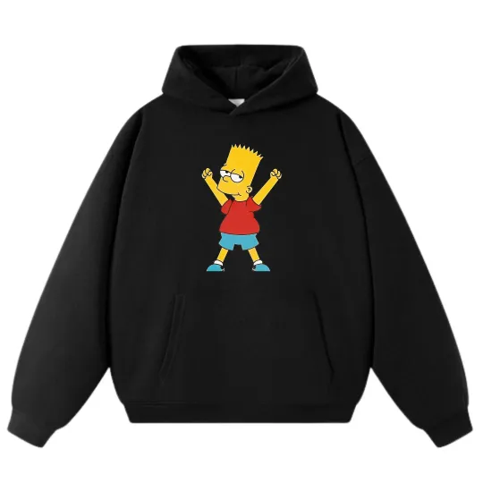 The Simpsons Funny and Cool Hoodie, Unisex Trendy Street - Style Loose Pullover