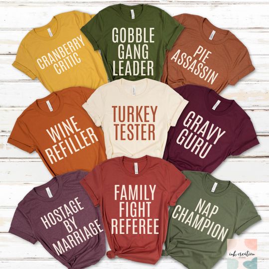Discover Funny Thanksgiving Shirts, Thanksgiving Family Matching Shirts, Family Thanksgiving Shirts 2025, Friendsgiving Shirts, Fall Family Tshirt