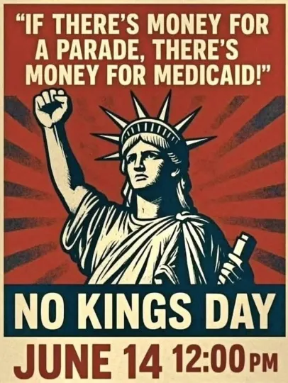 Discover No Kings In America Since 1776 Protest Sign Poster, Anti-Trump Protest Paper.