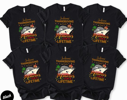 Discover Personalized Thanksgiving Cruise Shirt: Family Vacation 2025 Tee