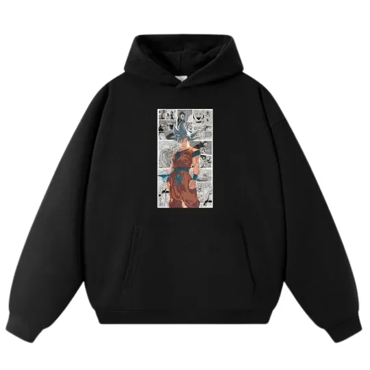 Dragon Ball Goku Cartoon Hoodie,Unisex Casual Loose Pullover