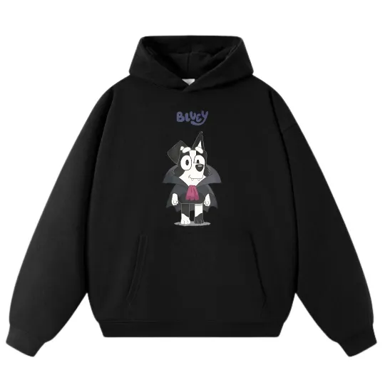 BlueyDad Cartoon Graphic Hoodie - Unisex Streetwear Sweatshirt
