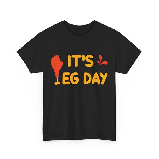 Discover It's Egg Day Unisex Tee: Humorous Party Shirt