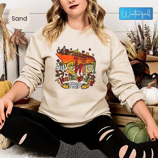 Discover Thanksgiving Cruise Trip Sweatshirt: Family Cruise Vibes Gift
