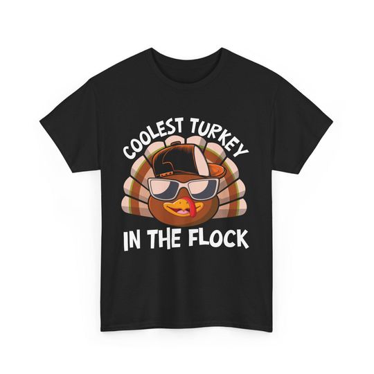 Discover Coolest Turkey Thanksgiving T-Shirt: Funny Holiday Humor Apparel