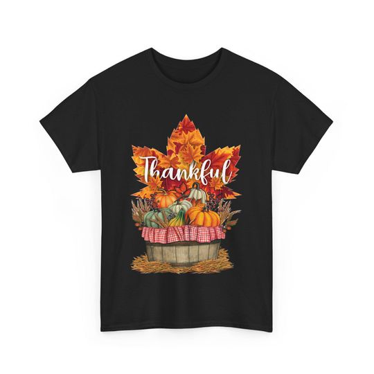 Discover Maple Leaf Thanksgiving Tee: Unisex Fall Apparel