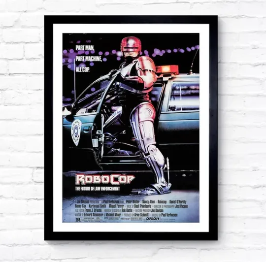 Discover RoboCop 1987 Movie Poster - Premium Matte Vertical Poster