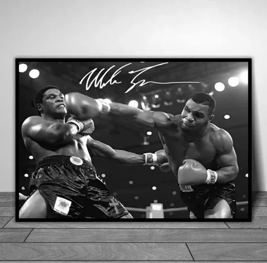 Mike Tyson Boxing Poster Premium Matte Vertical