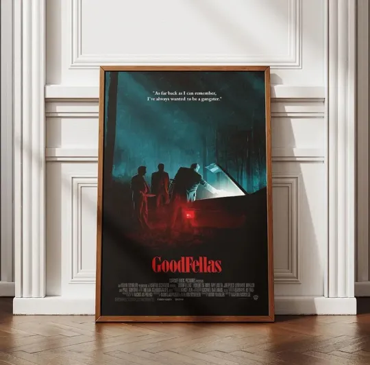 Goodfellas 1990 Movie Poster Premium Matte Vertical Print