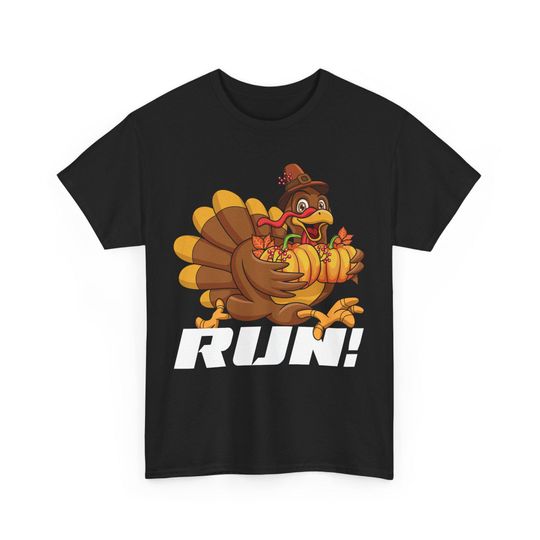 Discover Funny Turkey Trot Tee: Thanksgiving Running Costume, Adult Unisex Top