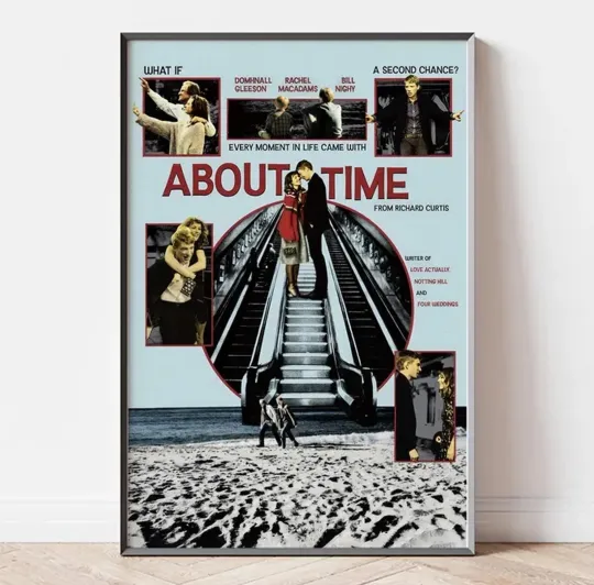 Discover About Time Movie Poster, Premium Matte Vertical Poster