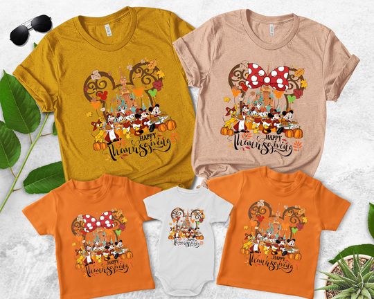 Discover Disney Happy Thanksgiving Shirt, Fall Disney Trip, Funny Thanksgiving Tee Shirts, Disney Family Thanksgiving Shirt, Thanksgiving Trip