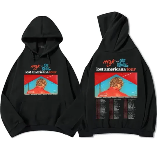 Mgk Machine Gun Kelly Lost Americana Tour 2026 Hoodie