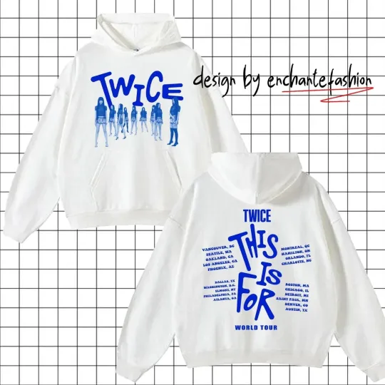 Discover Twice This is for World Tour in US 2026 Hoodie