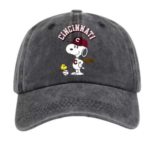 Discover Snoopy & Woodstock Print Casual Wear Hat Cartoon Fashionable Trendy Baseball Cap