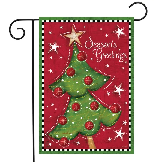 Discover Briarwood Lane Christmas Tree Holiday Garden Flag