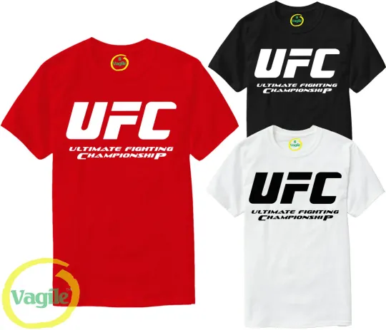 Discover UFC Championship T Shirt McGregor MMA Thai Kick Boxing Gym Workout Gift Men Top