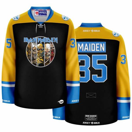 Discover Iron Maiden The Evolution of Eddie Hockey Jersey