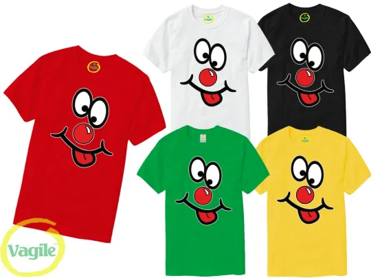 Discover Red Nose Day 2025 Kids Unisex Family Matching T-Shirt