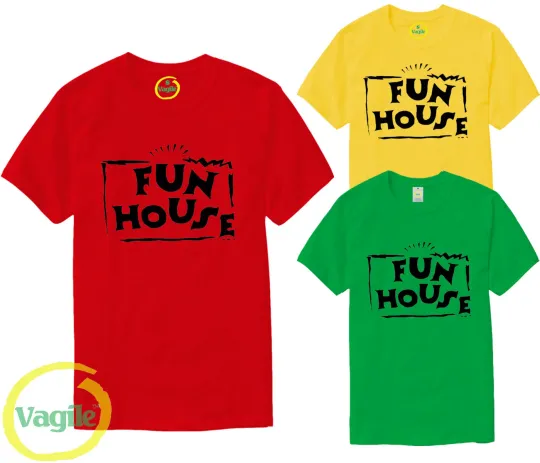 Discover Fun House Costume T-Shirt – Retro 80s 90s TV & Movie Inspired Design