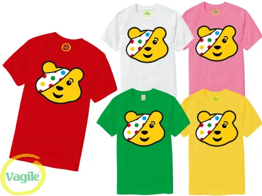 Discover Kids Boys Girls Spotty T-Shirt for School Event