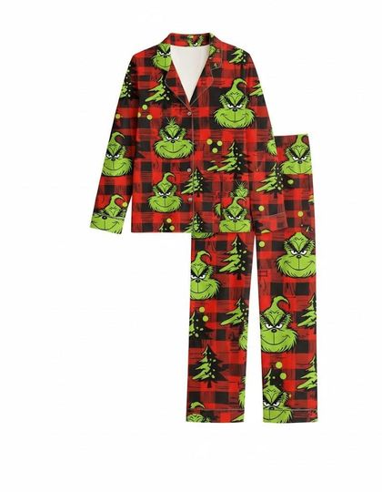 Merry Grin Pajama Set, The funny character Caro Christmas PJs