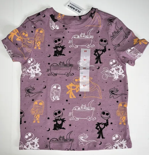 Discover Old Navy Disney Nightmare Before Christmas Kids T-Shirt