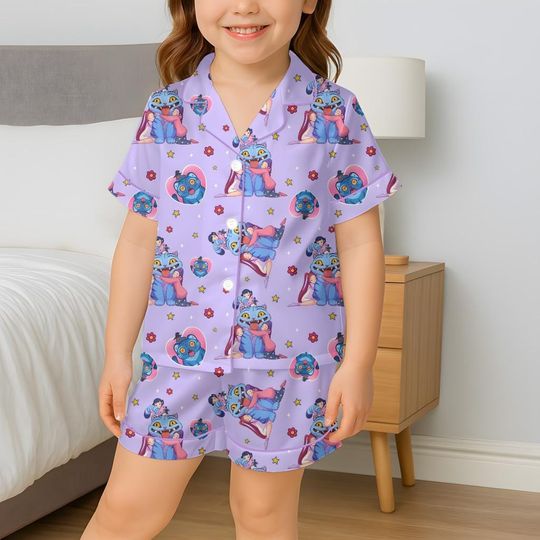 Huntrix Pajamas Set, Huntrix Tiger Pajama Set, KPOP Girls Sleepwear, Costume