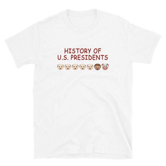 Discover History of U.S. Presidents T-Shirt | Anti-Trump T-Shirt | Elect a Clown, Expect a Circus Shirt | F*ck Trump T-Shirt