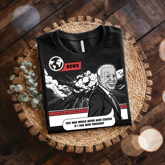 Discover Funny Anti-Trump T-Shirt: Sarcastic Political Tee, Biden Supporter