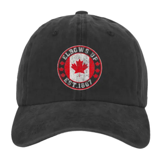 Discover Canada Maple Leaf Graphic Hat Vintage Streetwear Dad Hat Baseball Cap
