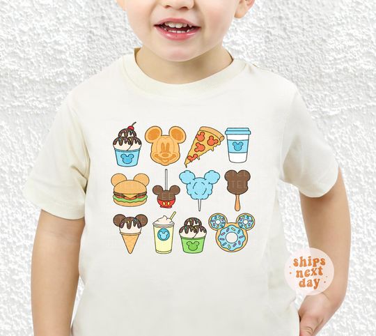 Discover Here For The Snacks Shirt Magic Kingdom Shirts Happiest Place Cute Mouse Ears Tee Family Vacation Kids Shirt Magical Toddler Shirt Baby