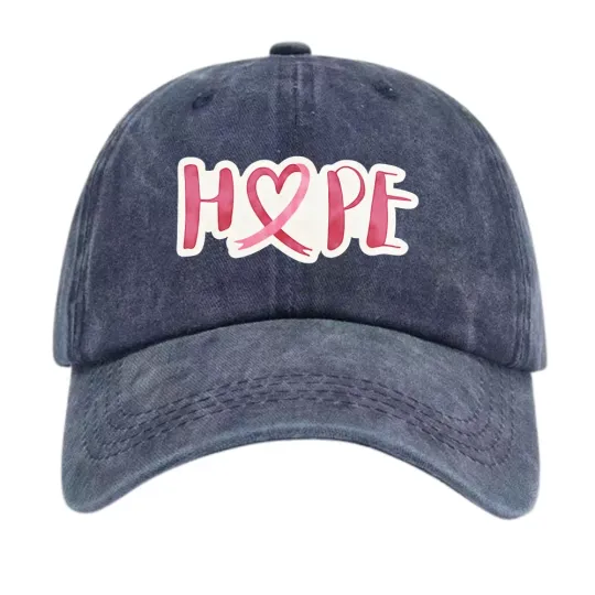 Discover "HOPE" Public Welfare-Themed Baseball Cap - Multi - Color Fashionable Peaked Cap