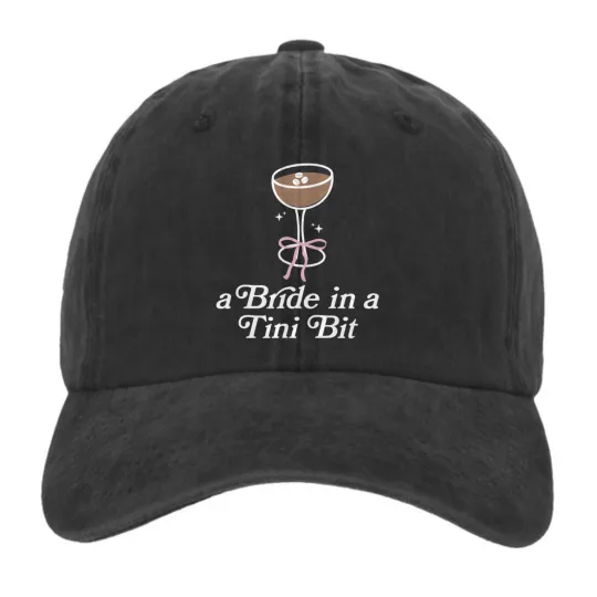 Discover Bride in a Tini Bit Hat – Funny Bachelorette Party Wedding Cap