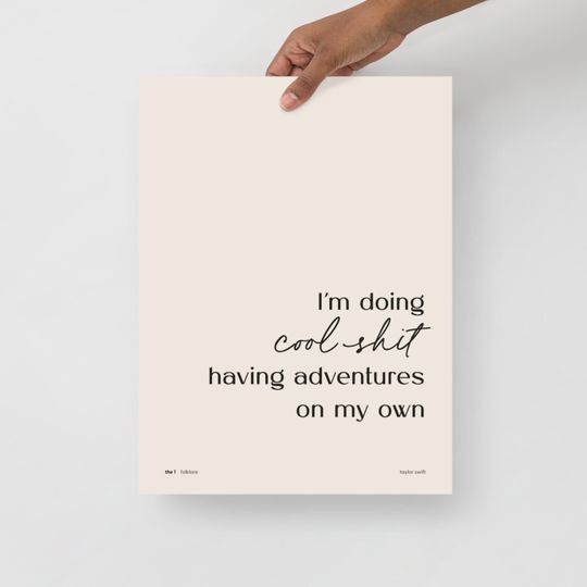 Discover THE 1 Taylorr Swifts Unframed Poster | Minimalist Art | Wall Art | taylor version Art Print | Contemporary Art | Home Decor