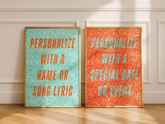 Discover PERSONALIZED taylor version Themed Wall Art, Custom Birthday Party or Bachelorette Decor, Taylor Fan Gift, The Life of a Showgirl Era, TLOAS