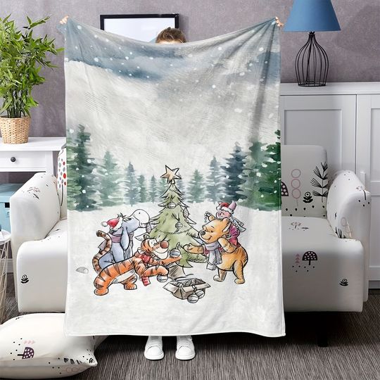 Discover Disney's Winnie the Pooh family's Christmas Warm Time: Dreamy Snow Blanket