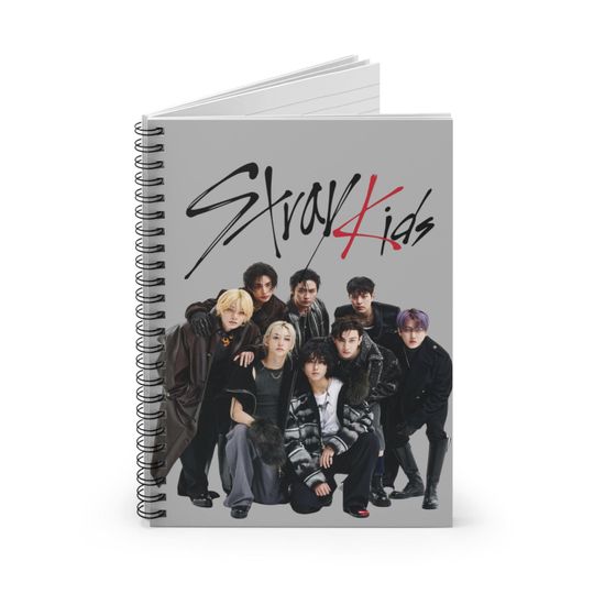 Discover Stray Kids Spiral Notebook|K Pop|K-Pop Artist Book|Kpop Idol Journal|Korean Pop Band Merch |Fan Gift|Journal|Korean Pop| K Pop| K Idol