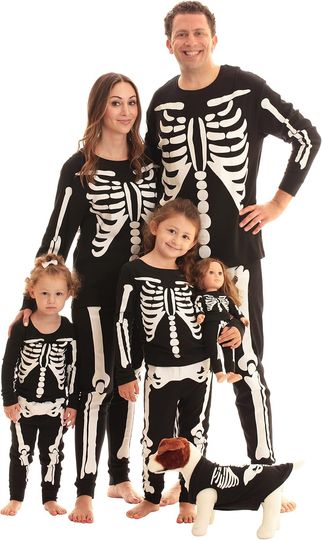 Discover Follow Me Matching Halloween Pajama Set for Family and Couples