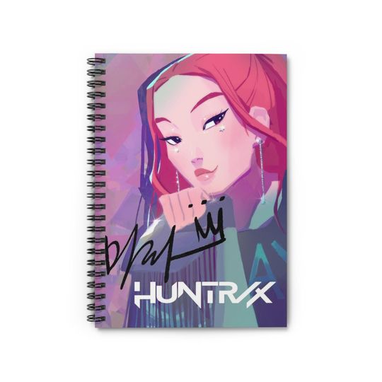 Discover Huntrix Mira Notebook | Kpop Demon Hunters Fan Journal | Aesthetic Kpop Stationery Gift for Students and Fans